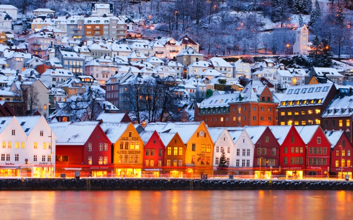 Patrimônio-Mundial-Bryggen-Bergen-Noruega